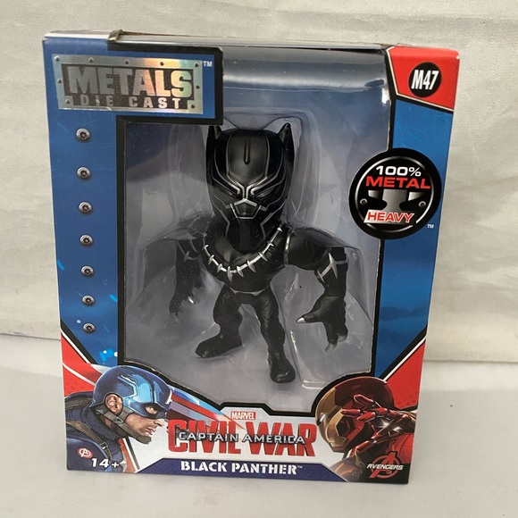 NIB Marvel black panther die cast figurine - Picture 1 of 7